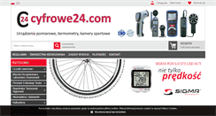 Desktop Screenshot of cyfrowe24.com